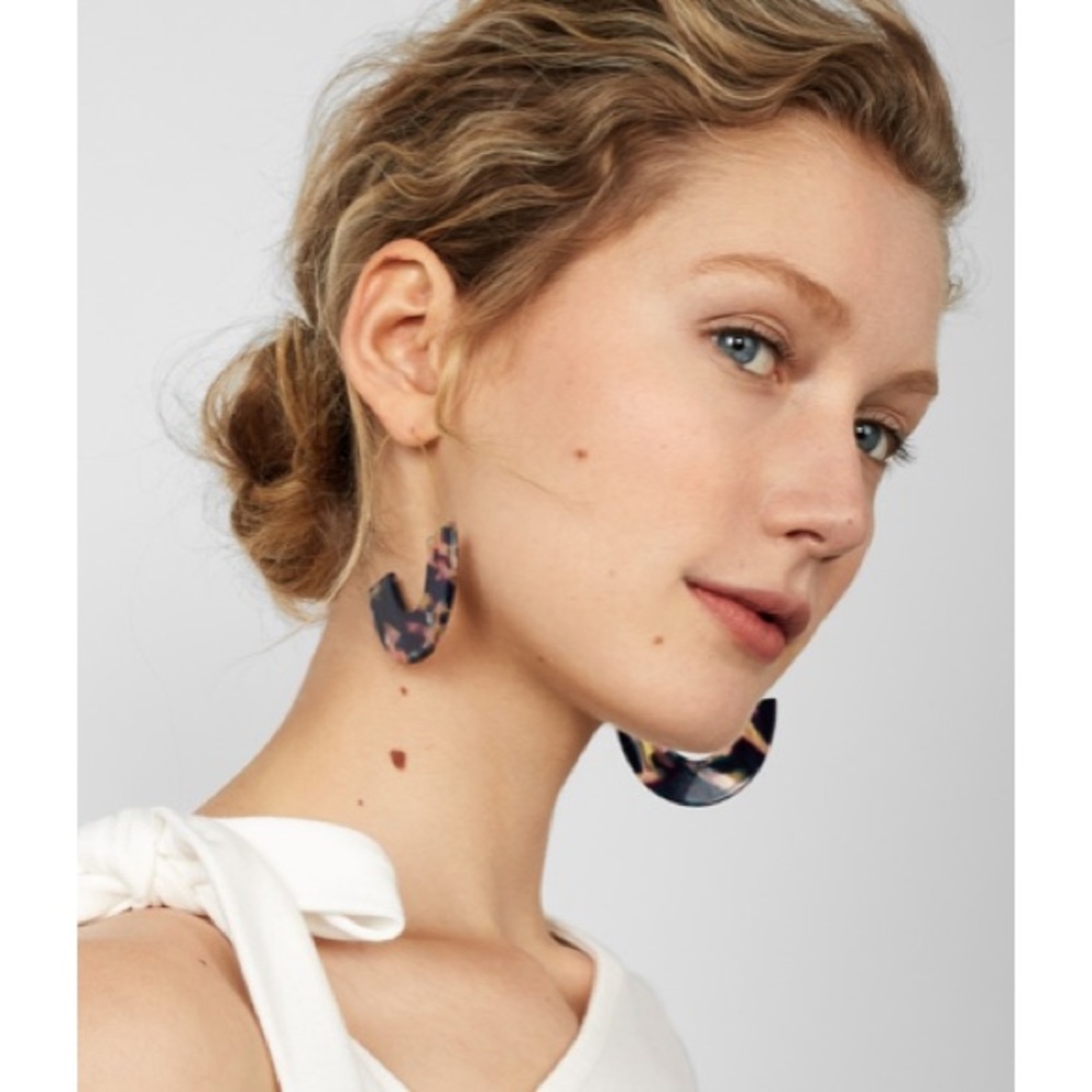 Baublebar style resin drop Earrings - Picture 2 of 3